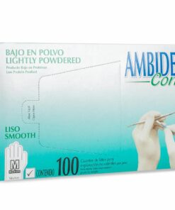 GUANTE CONFORT AMBIDERM 100Pzas