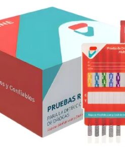 Prueba Antidoping 5 Parámetros Thc|Coc|Met|Amp|Opi  25 Piezas