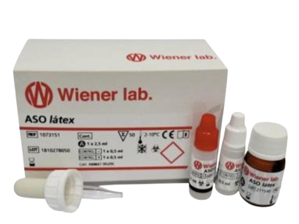 ASO LATEX ANTIESTREPTOLISINA WIENER LAB - BrandSD Equipos de ...