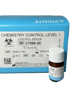 Chemistry Control Level 2 (Abnormal) 1x5ml – Pointe Scientific
